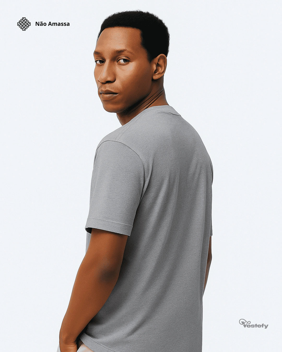 Poliéster® Masculino | Cinza